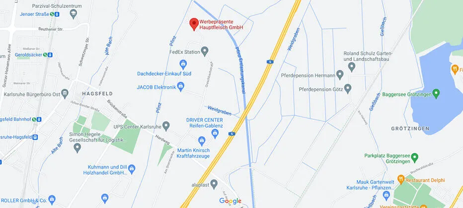 Hauptfleisch - Google Maps Karlsruhe Beratung